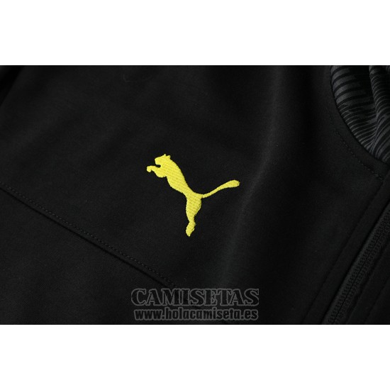 Chaqueta con Capucha del Borussia Dortmund 2019-2020 Negro